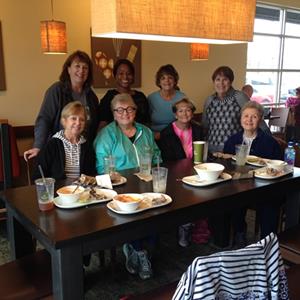 Click to view album: Feb Historial Museum Cleaners enjoying lunch 